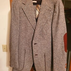 Vintage twead 3 piece suit 70s